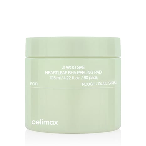 Ji Woo Gae Heartleaf BHA Peeling Pads - 125ml x 60 Pads