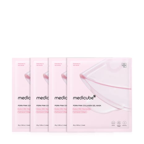 PDRN Pink Collagen Gel Mask - 4 pcs