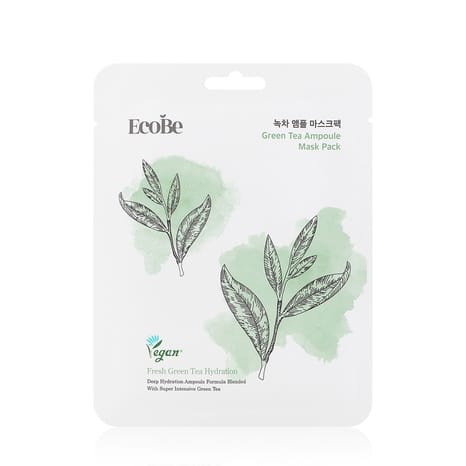 Green Tea Ampoule Mask Pack - 1 pcs