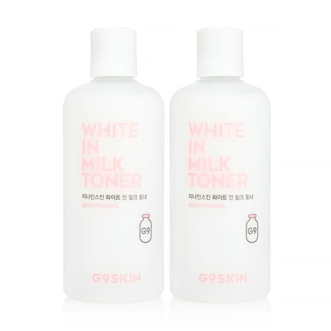 [BDL-032122] White In Milk Toner Set - 2 x 300ml