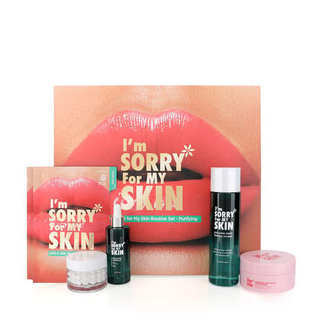 [SC-00011161] I'm Sorry for My Skin Purifying Routine Set - 5 pcs