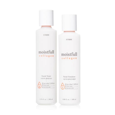 [BDL-036343] Moistfull Collagen Emulsion & Toner Set - 2 pcs