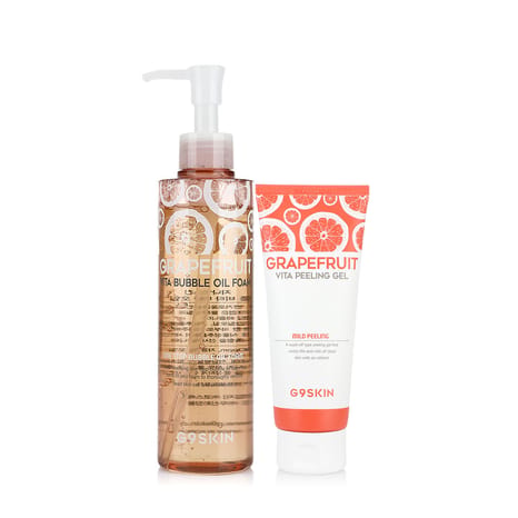[BDL-036310] Grapefruit Vita Foam & Peeling Gel Set - 2 pcs