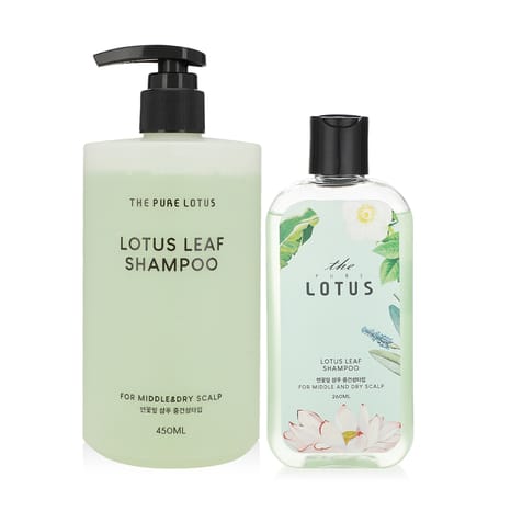 [BDL-033375] Lotus Leaf Scalp Care Set - 2 pcs