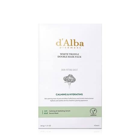 [SC-00008744] White Truffle Double Mask Pack [Calming/Hydrating] - 4 pcs x 34.5g
