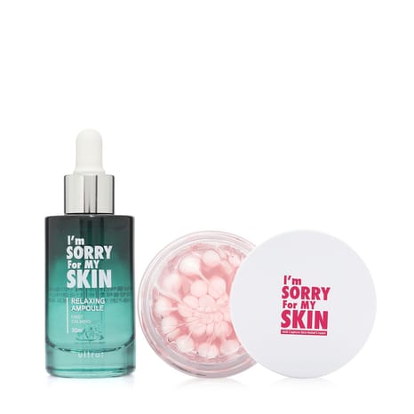 I'm Sorry For My Skin Ampoule & Soothing Cream Set - 2 pcs