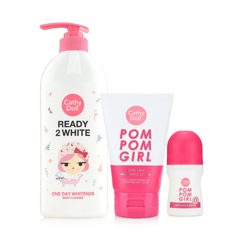 [BDL-027822] Ready 2 White Whitening Body Set - 3 pcs