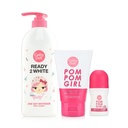 Ready 2 White Whitening Body Set - 3 pcs