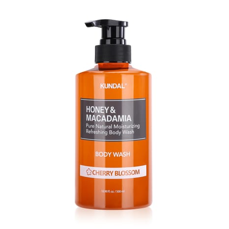 [BAB-00003920] Honey & Macadamia Body Wash with Cherry Blossom - 500ml