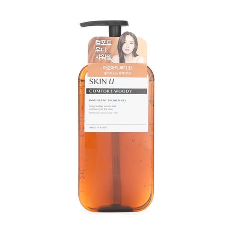 Skin U Inno Scent Comfort Woody Shower Gel - 500g