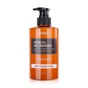 Honey & Macadamia Body Wash with English Rose - 500ml