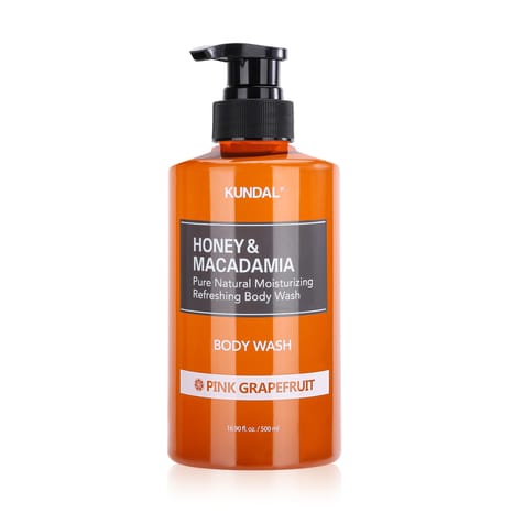 [BAB-00003921] Honey & Macadamia Body Wash with Pink Grapefruit - 500ml