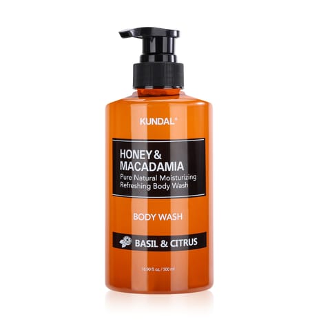 [BAB-00004063] Honey & Macadamia Body Wash with Basil and Citrus - 500ml