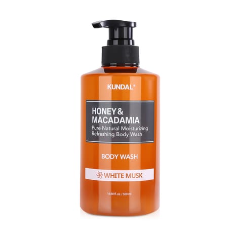 [BAB-00003919] Honey & Macadamia Body Wash with White Musk - 500ml
