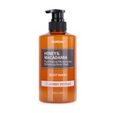 Honey & Macadamia Body Wash with Amber Vanilla - 500ml