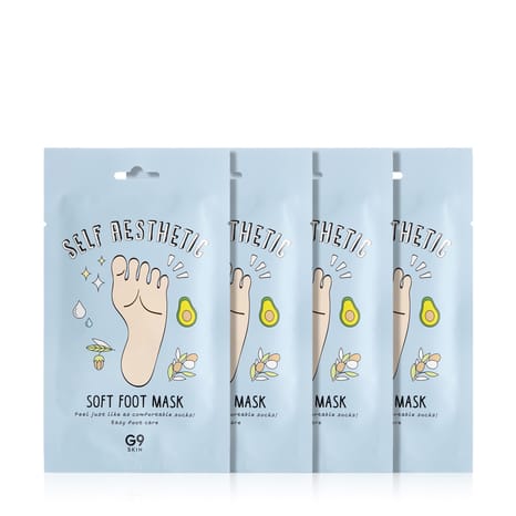 Self Aesthetic Soft Foot Mask Set - 4 pcs