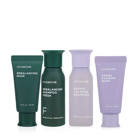 [BDL-036313] Rebalancing & Calming Hair Mini Kit Set - 2 pcs