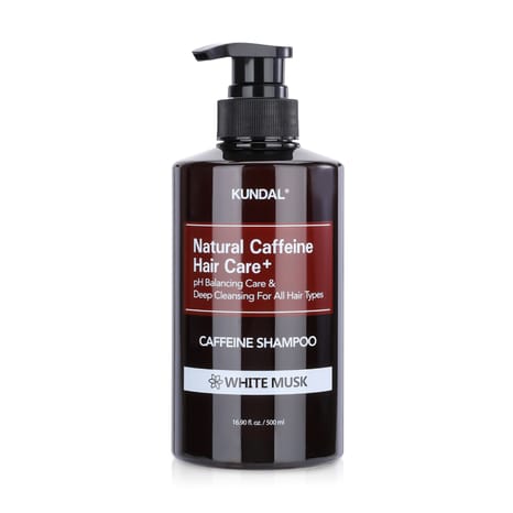 Caffeine Shampoo with White Musk - 500ml