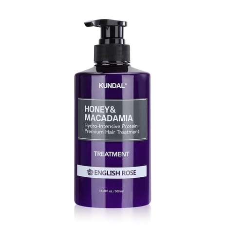 Honey & Macadamia Protein Hair Treatment with English Rose - 500ml