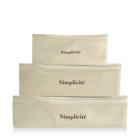 Luggage Organizing Bag - Beige - 3 pcs