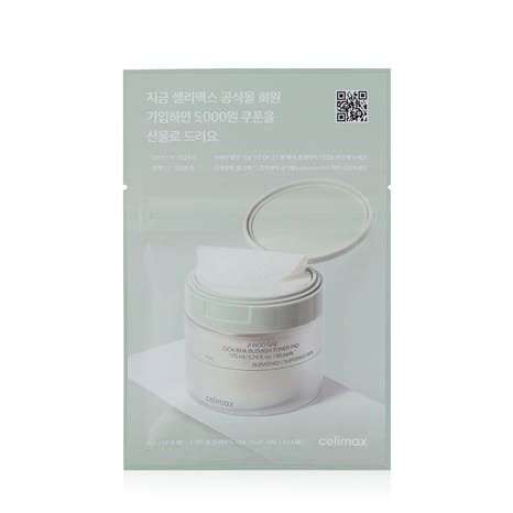 Ji Woo Gae Cica Bha Blemish Toner Pads - 30ml x 10 Pads