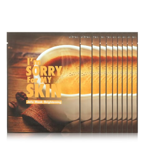 I'm Sorry For My Skin Brightening Jelly Mask - 10 sheets