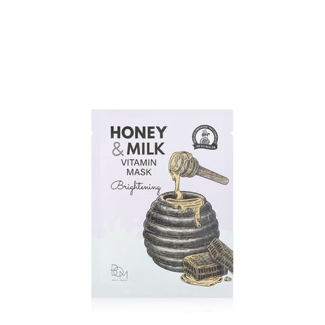 [SC-00009497] Honey & Milk Vitamin Brightening Mask - 1 pc (25g)