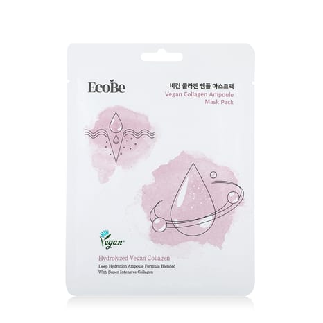 [SC-00011308] Vegan Collagen Ampoule Mask Pack - 1 pcs