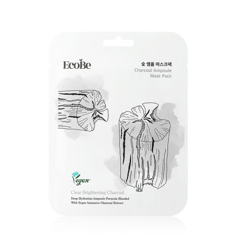 Charcoal Ampoule Mask Pack - 1 pcs
