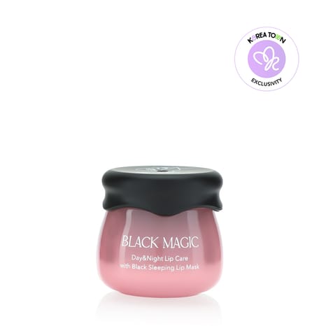 Day & Night Lip Care with Black Sleeping Lip Mask - 8g
