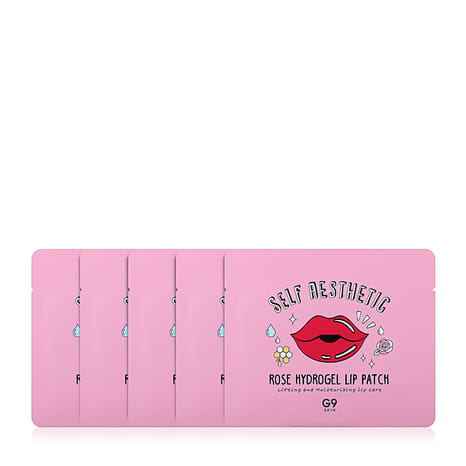 [SC-00005374] Self Aesthetic Rose Hydrogel Lip Patch - 5 pcs