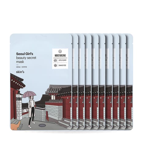 [SC-00005954] Seoul Girl's Beauty Secret Moisturising Mask - 10 pcs