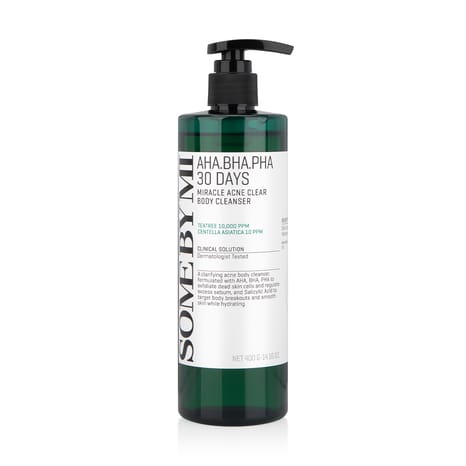 AHA, BHA, PHA 30 Days Miracle Clear Body Cleanser - 400g
