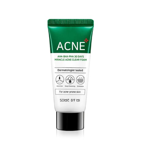 AHA, BHA, PHA 30 Days Miracle Acne Clear Foam - 100ml