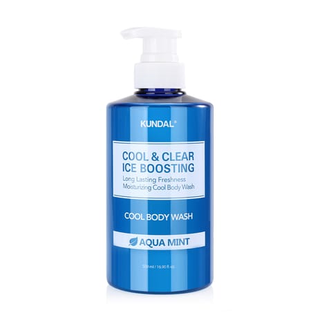 Cool & Clear Ice Boosting Cool Body Wash with Aqua Mint - 500ml