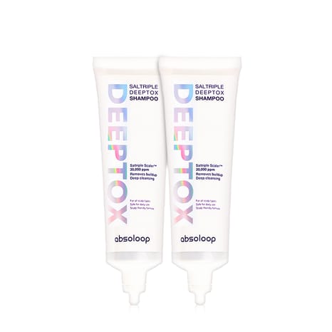 Saltriple Deeptox Shampoo Duo - 2 pcs