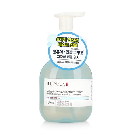 Ceramide Ato Bubble Wash & Shampoo - 400ml